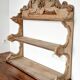 Carved 1900s wall or table shelf