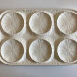 Dish in white gien earthenware