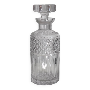 carafe en cristal vintage