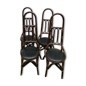 Bamboo chairs