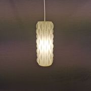 Lampe suspendue modèle Contour, conçue par Lars Schiøler et réalisée par Høyrup Lighting dans les années 1970.
