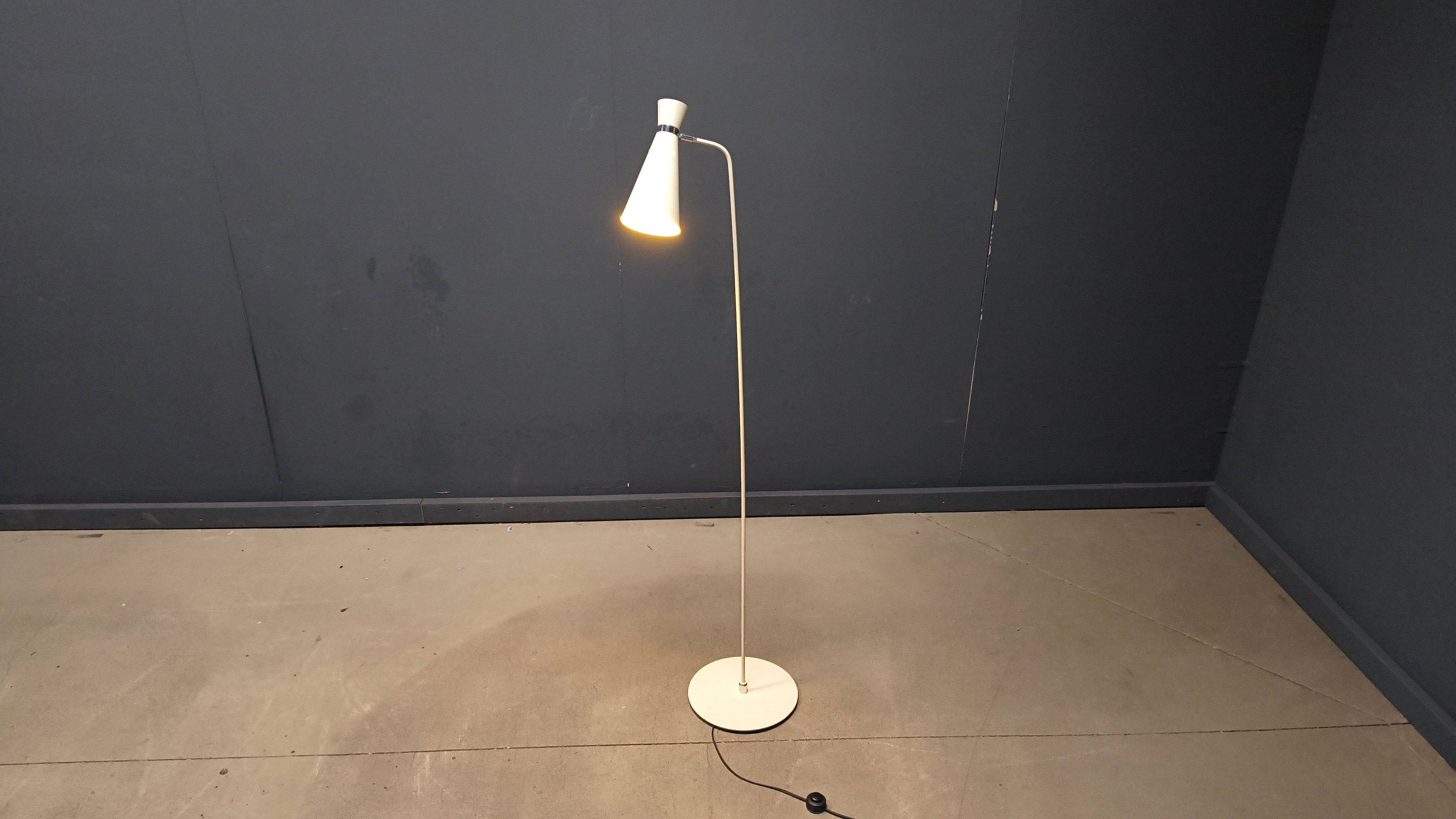Vintage articulated Diabolo floor lamp, 1970s