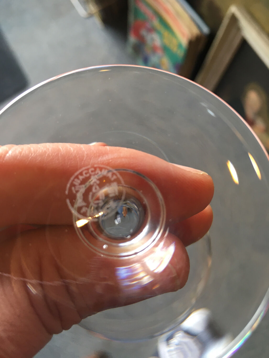 Verres en cristal de Baccarat