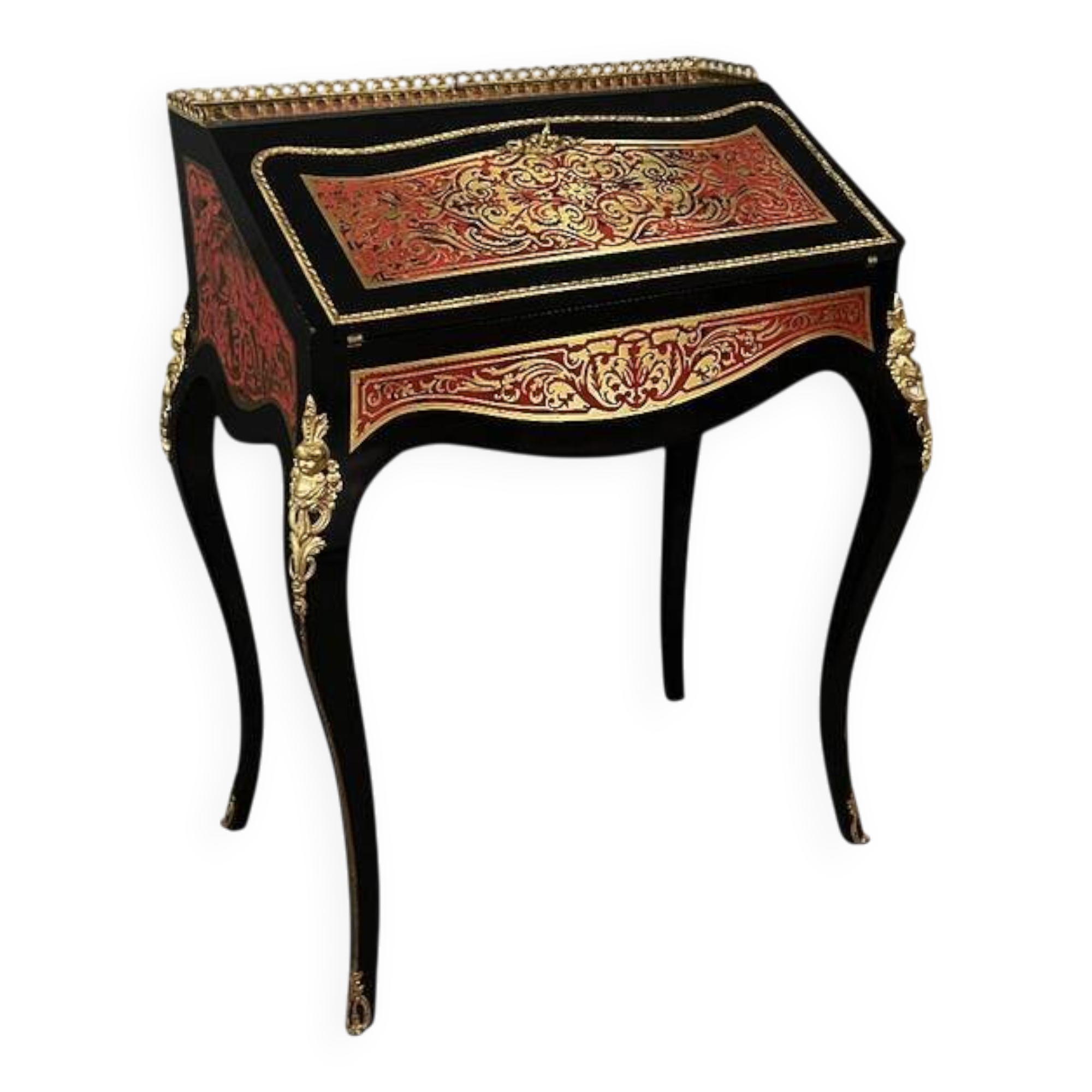 Lady's desk in Boulle marquetry, Napoleon III – Mid-19th century
