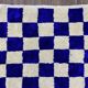 Traditional handmade blue white Berber rug 250cmx150cm