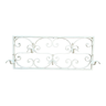 Coat rack in white lacquered iron
