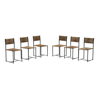 Chaises de salle à manger Paludis par Giandomenico Belotti pour Alias, Italie, années 1980
