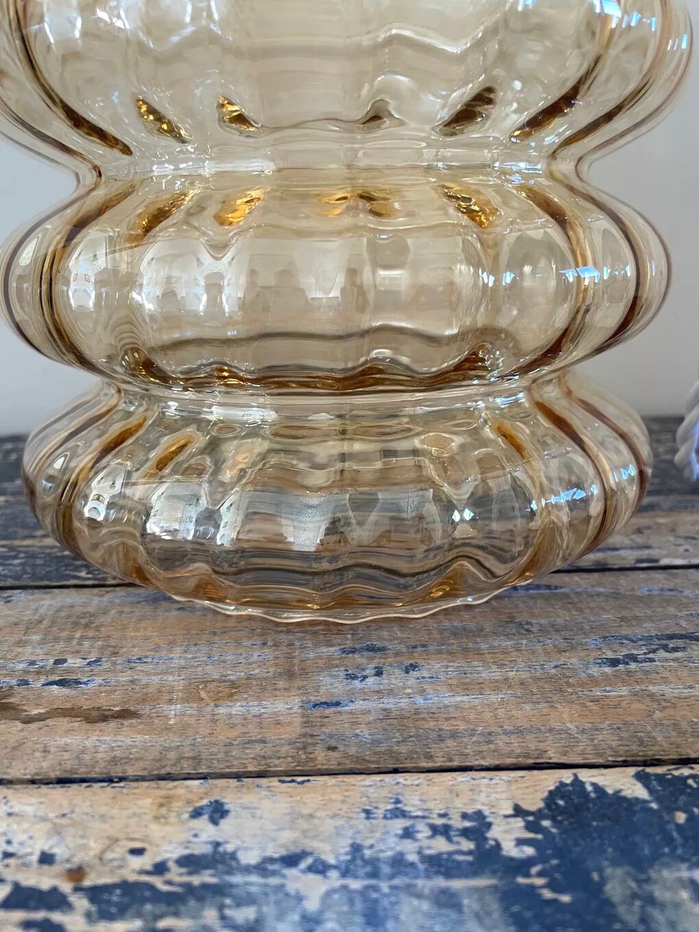 New electrified golden glass pendant lamp