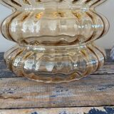 New electrified golden glass pendant lamp