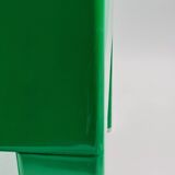 Tabouret coffre Space Age vert Olaf Von Bohr pour Gedy Italie années 60