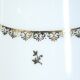 Coffee service in white and gold porcelain Limoges France