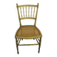 Antique chair, gilded-canned