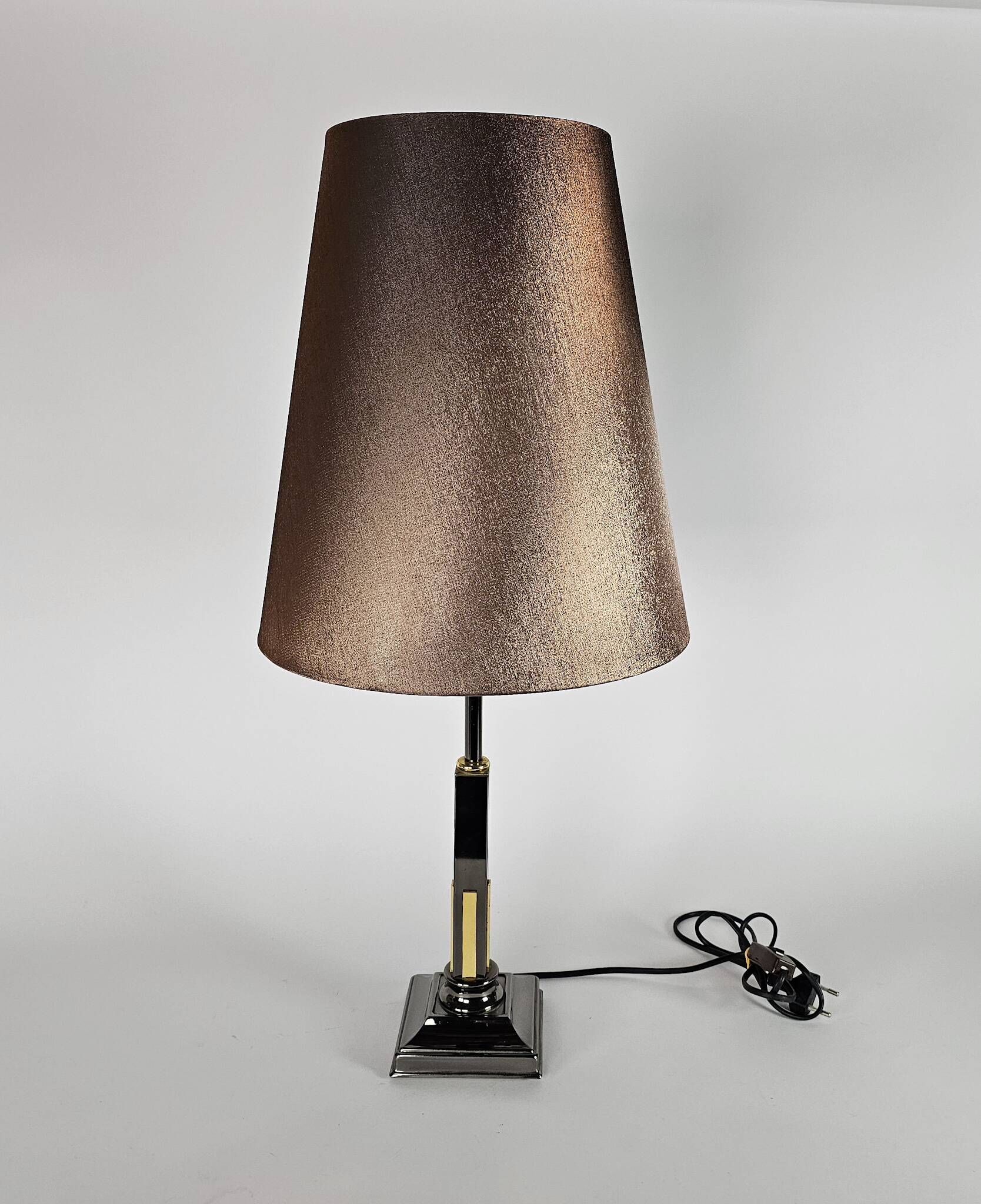 Herda - Hollywood Regency style - messing - tafellamp - années 1980