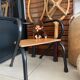 Chaise écolier enfant vintage de Jacques Hitier