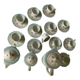 Limoges porcelain coffee set