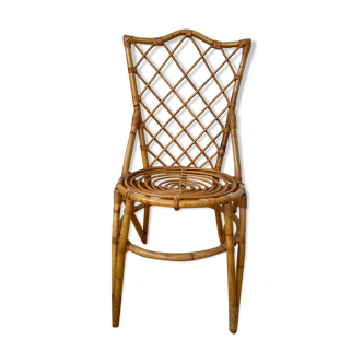 Louis Sognot rattan chair