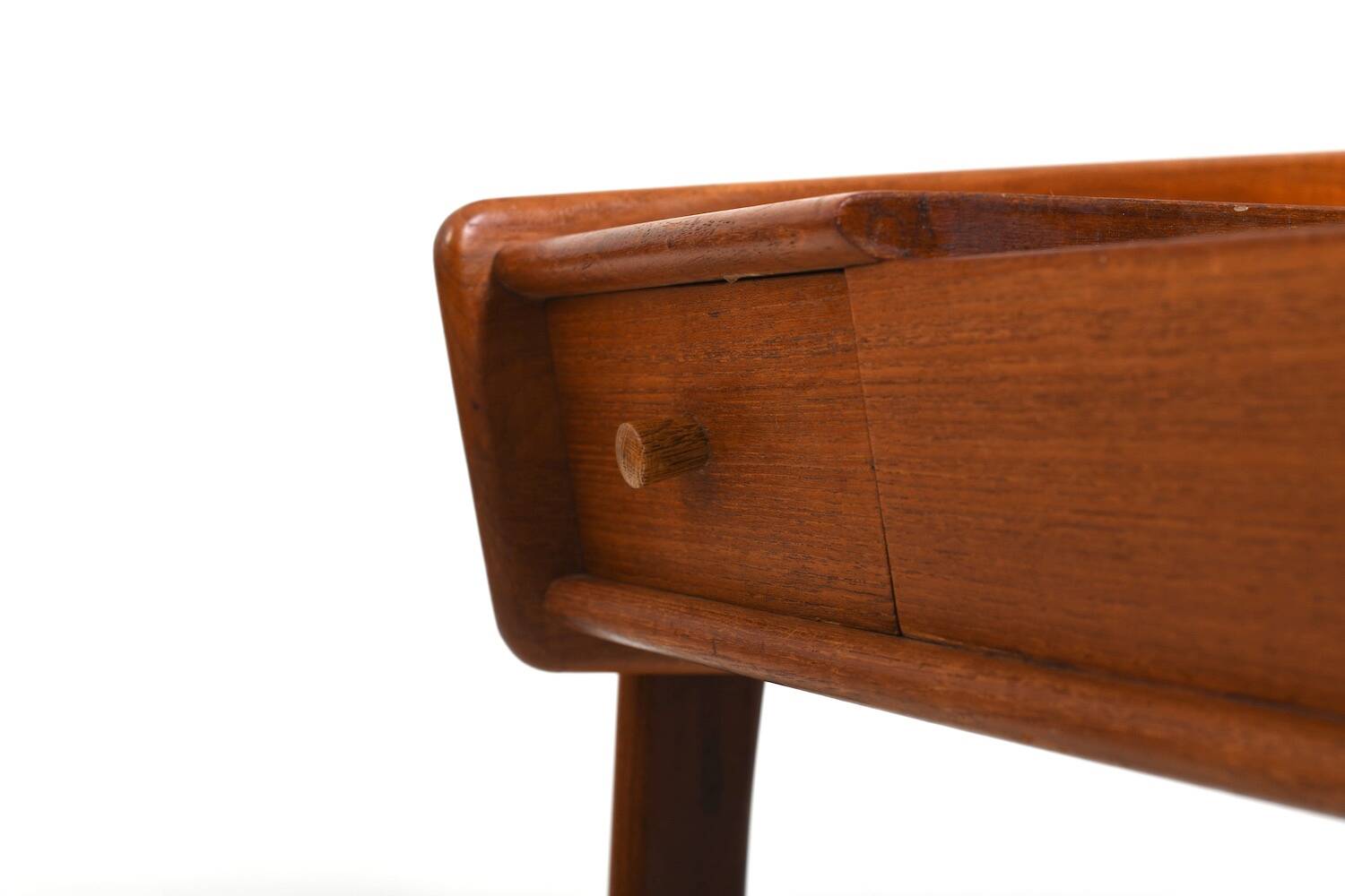 Fine Danish Vanity Table or Desk in Teak