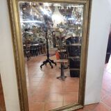 Old beveled mirror 153/91cms