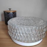 Period glass ceiling lamp