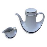 Ensemble cafetière & pot à lait Seltmann Weiden Bavaria – Modèle Marin