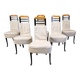 Vintage dining chairs by Giorgetti, 1970s
