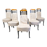 Chaises de salle à manger vintage par Giorgetti, années 1970