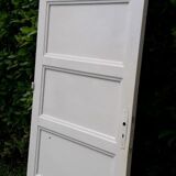 Porte vintage panneautée