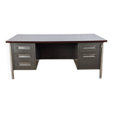 Bureau de direction avec plateau en stratifié palissandre par Mobiltecnica Torino