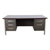 Bureau de direction avec plateau en stratifié palissandre par Mobiltecnica Torino