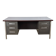 Bureau de direction avec plateau en stratifié palissandre par Mobiltecnica Torino