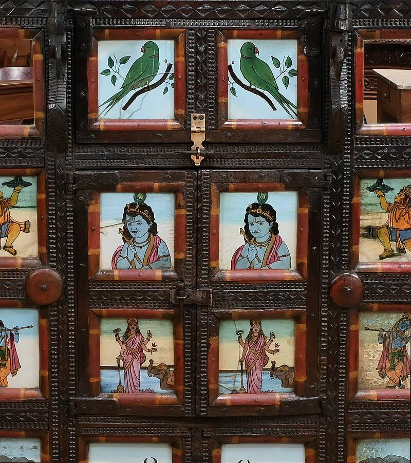 Manjoosh Commercial Furniture in Exotic Wood, India – Early 20th Century