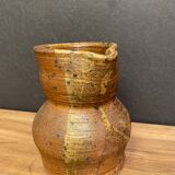 Pitcher in stoneware of the Borne signed B. Fabre