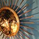 Miroir mural soleil Erdecor 1950s