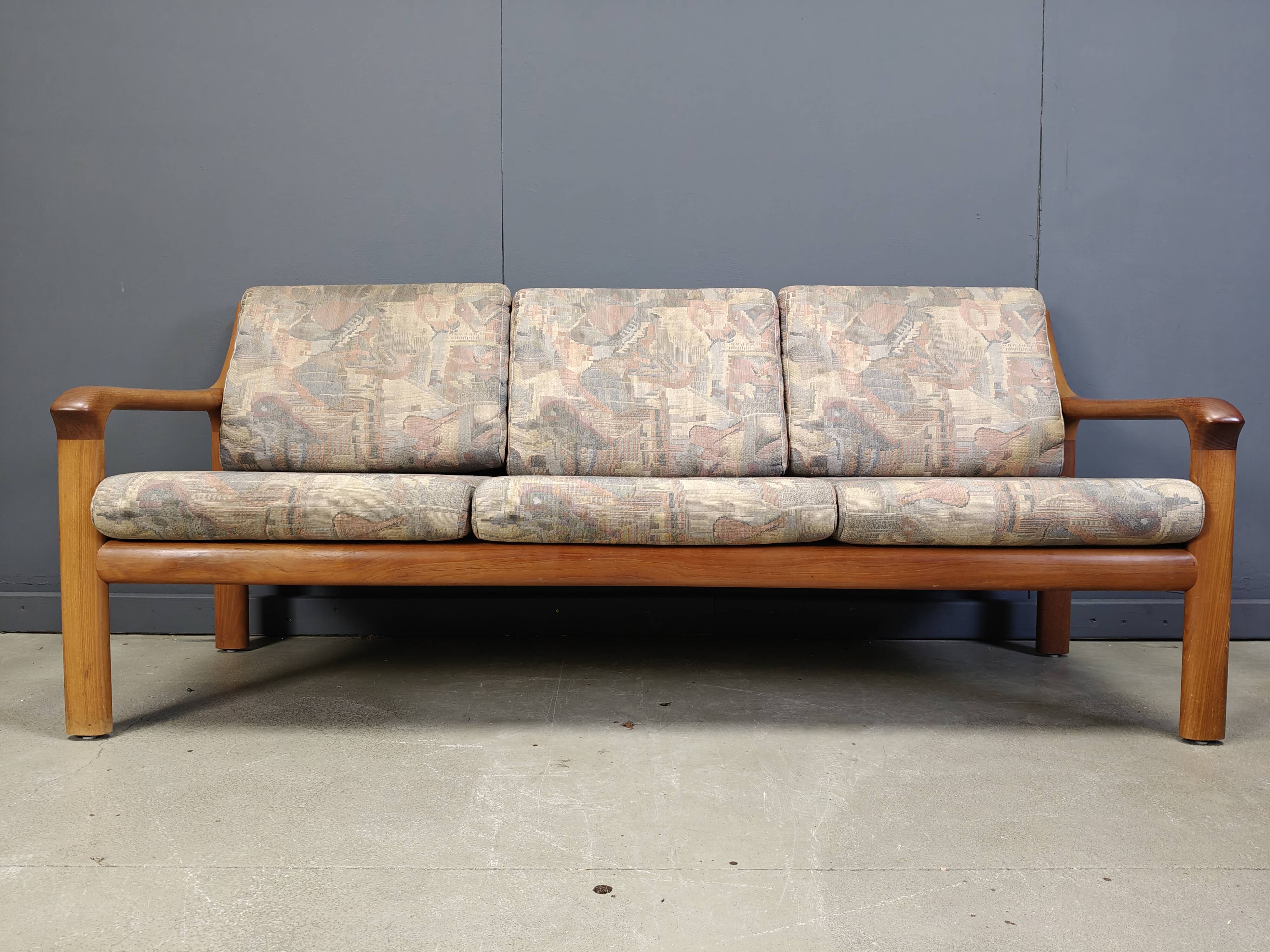 Mid century scandinavian sofa set, 1970s