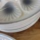 11 plates and 1 oyster dish Moulin des Loups