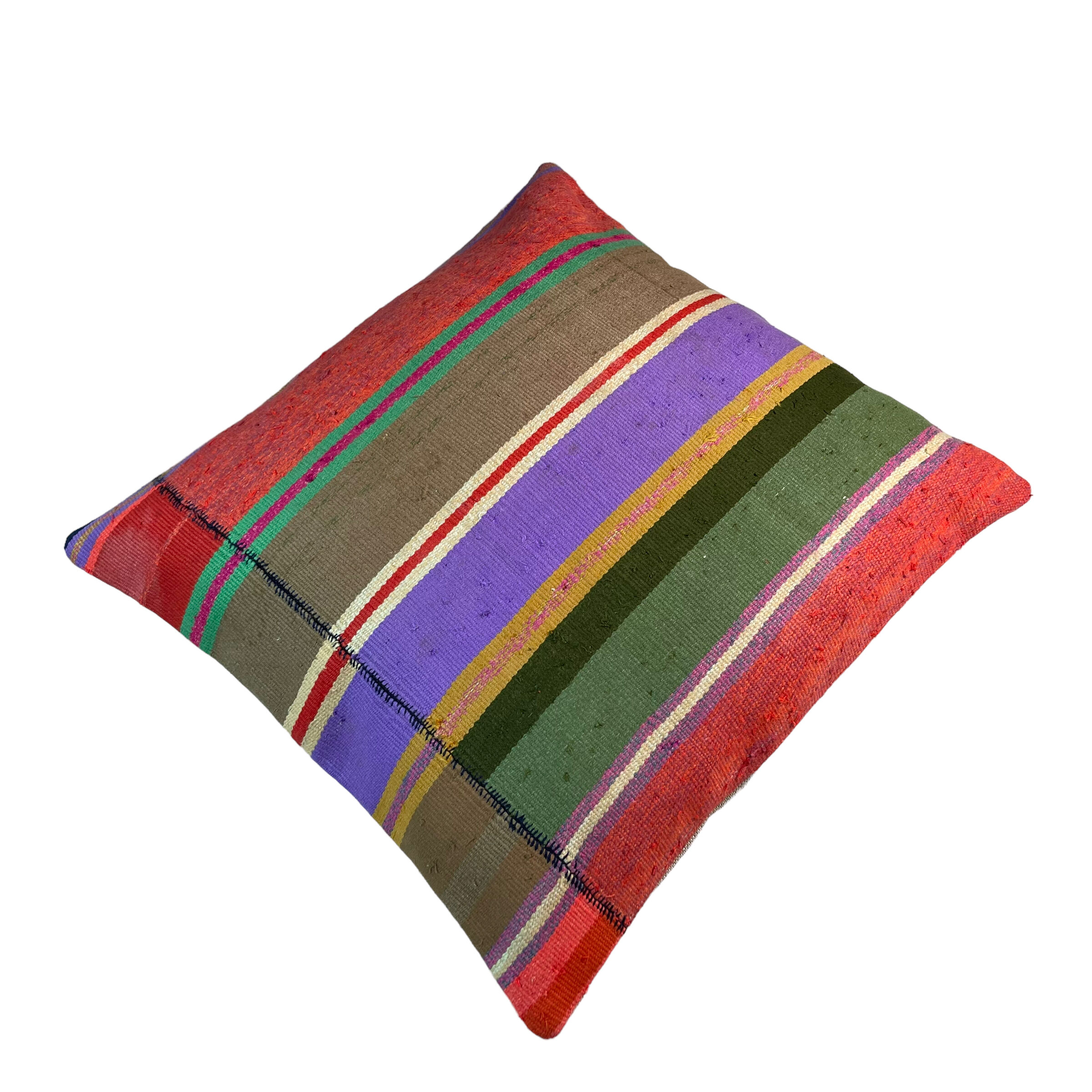 Vintage turkish kilim cushion cover