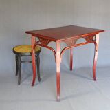 Thonet side table no. 222 with palmettes, circa 1910