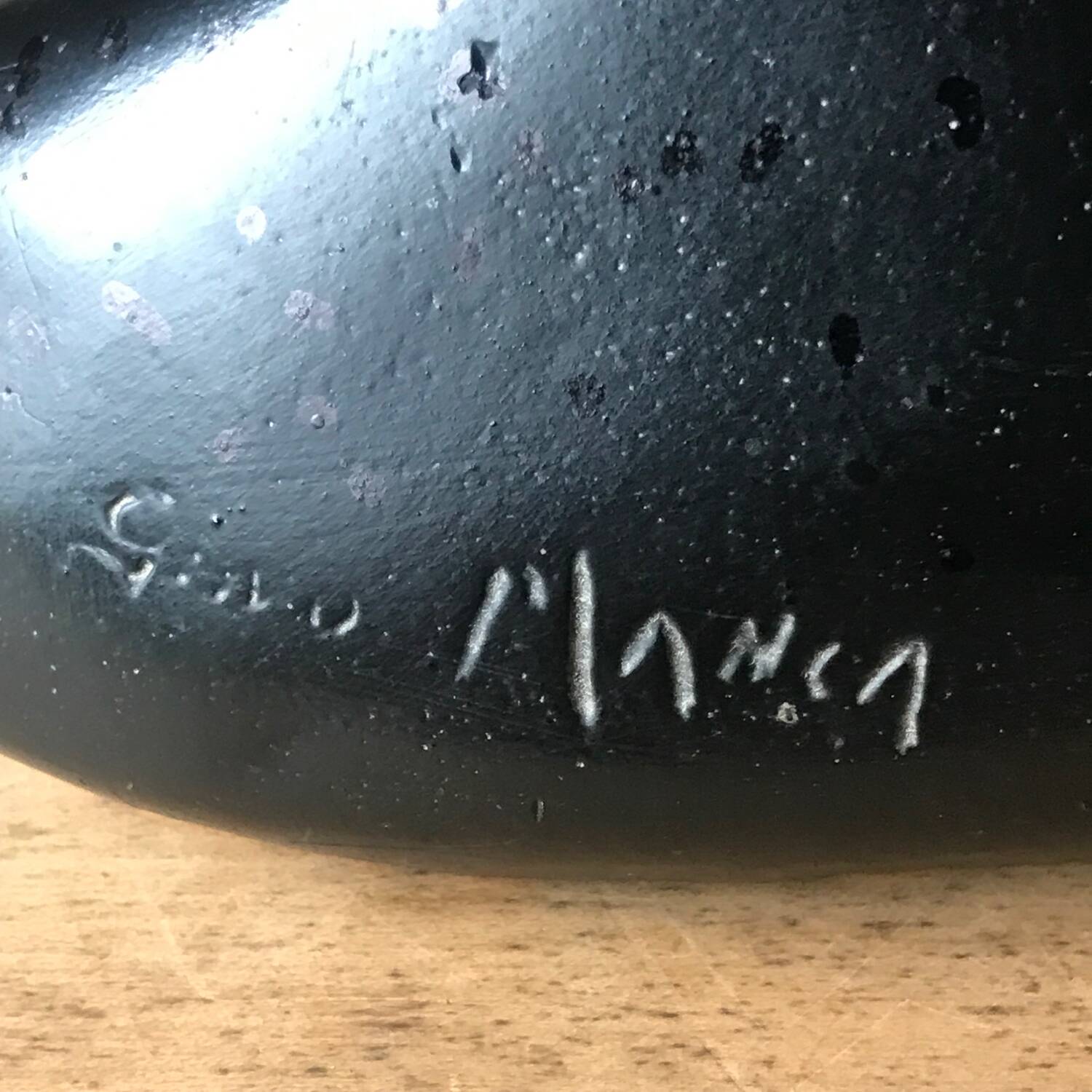 Plaster bust of a black woman 1950s Gino Manca