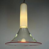Suspended lamp Samanta in Murano glass attributed to Roberto Pamio for Leucos, Italy, 1970s.
