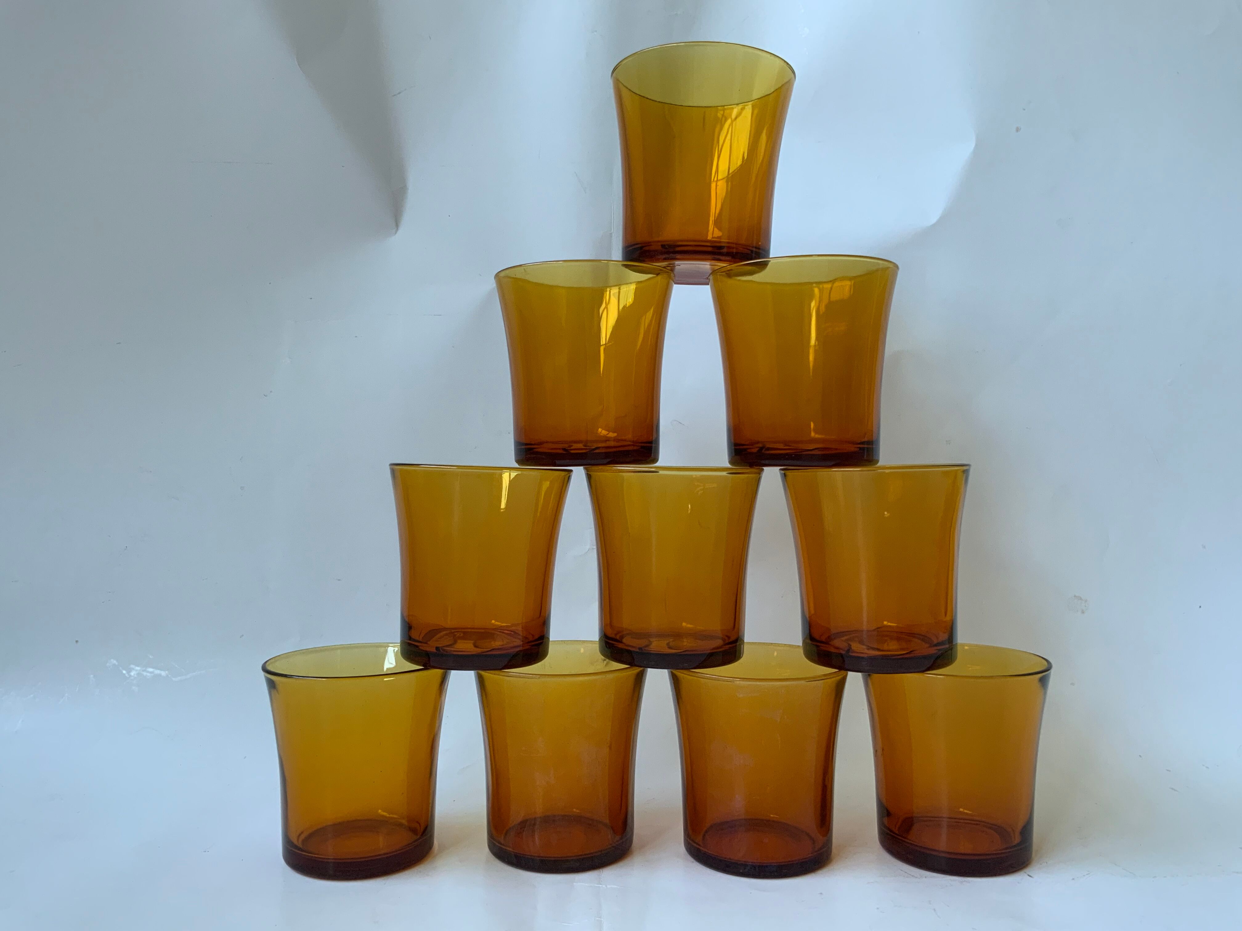 Verres ambres