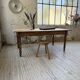 Walnut bistro farmhouse table 180cm