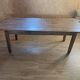 Vintage wooden farmhouse table