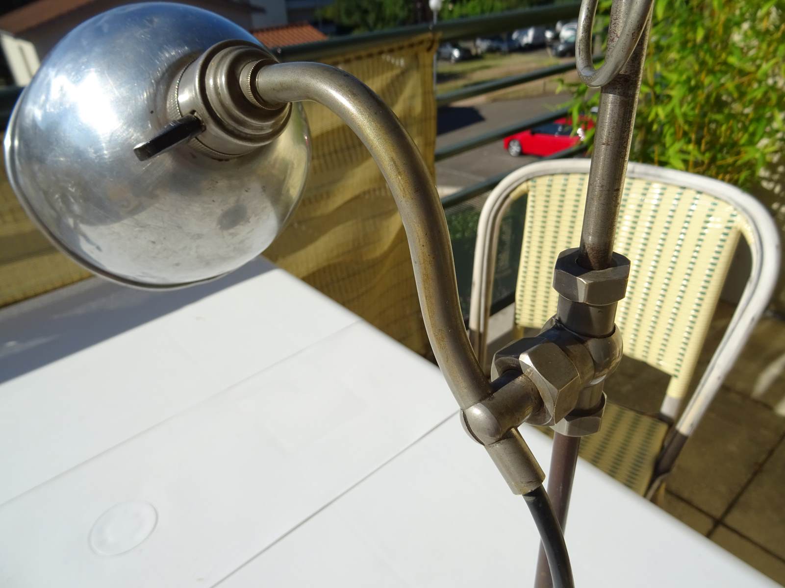 Industrial workshop lamp