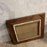 Peinture ancienne montagne 1950/60