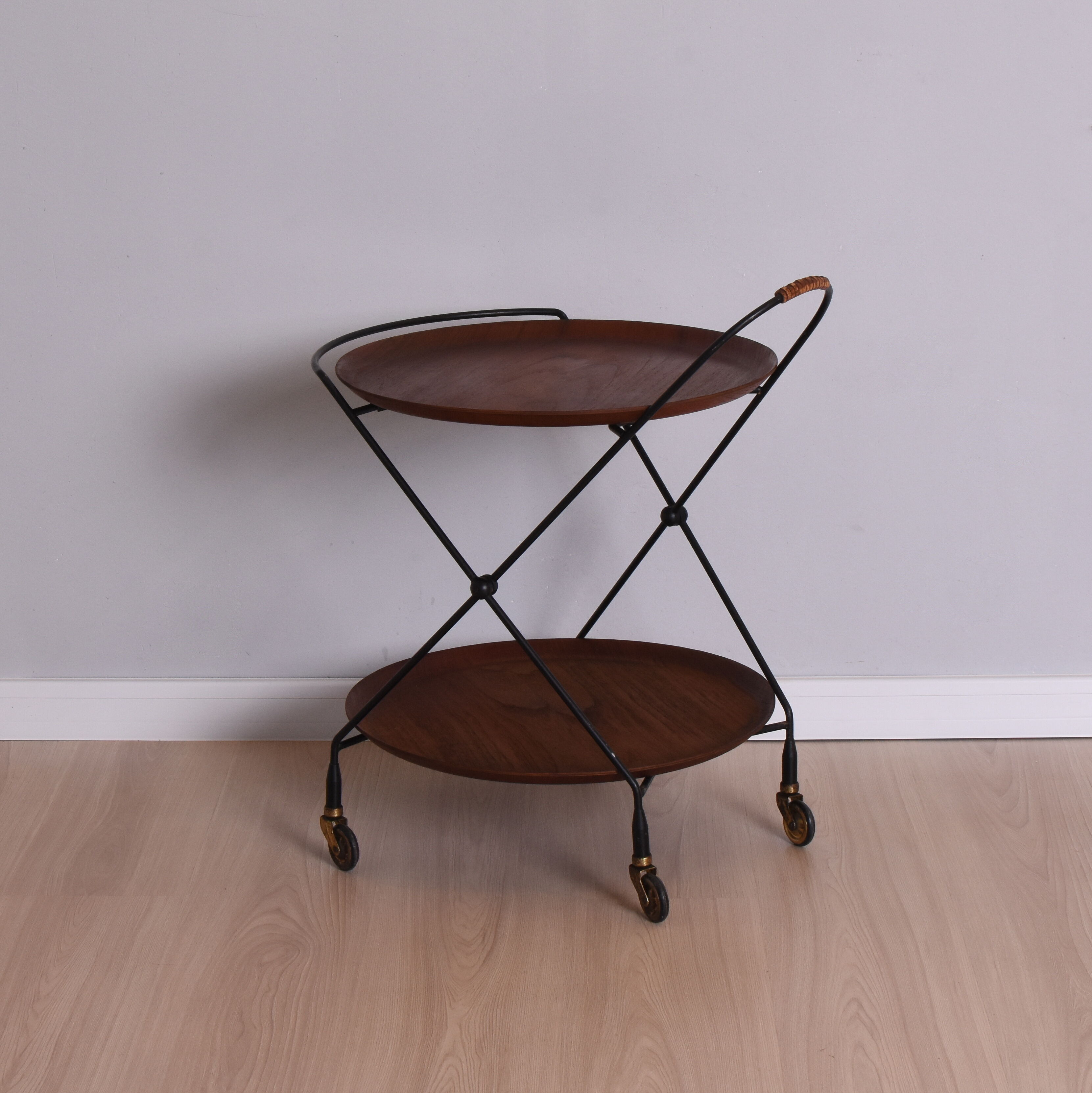 Trolley bar by P. Nagel, JIE Gantofta, Sweden, 1950s