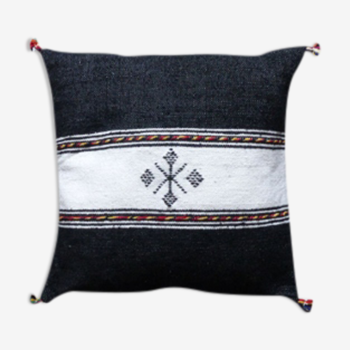 Moroccan Berber cushion Black and White