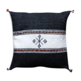 Black and white Moroccan Berber cushion