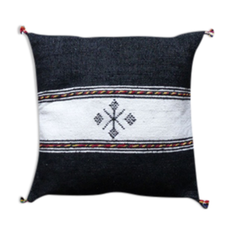 Moroccan Berber cushion Black and White