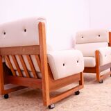 Fauteuils vintage de style scandinave, 1970'