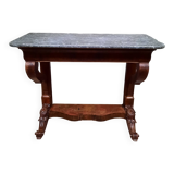 Nineteenth mahogany console